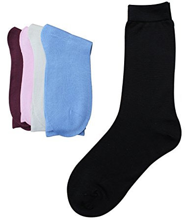 Jasmine Silk 5 Paar Damen 100% Seide Socken Silk Socks innensocke Unterziehsocken Arbeitssocken 35-40