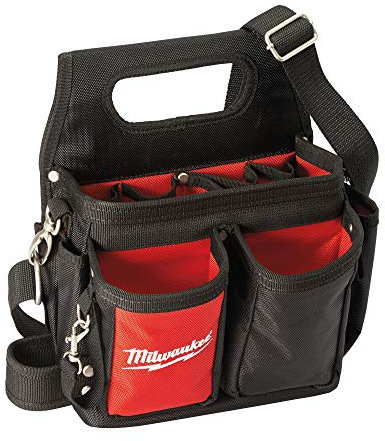 Milwaukee 48228100 Elektriker Tasche – Schwarz/Rot