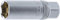 BGS 2469 | Zündkerzen-Einsatz mit Magnet, Sechskant | 10 mm (3/8) | SW 16 mm, Silber
