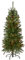 National Tree Kingswood Bleistiftbaum mit 300 bunten Lichtern, aufklappbar (KW7-313-70), 1,4 m, Grün