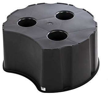 Graf 502015 île d'eau de Pluie Support pour 300 L, Graphite