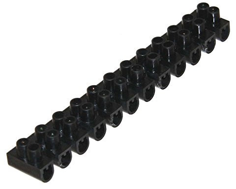 Old-Harvest 12 Lusterklemmen Leitung 10mm² 10A Schwarz Lüster Reihenklemme Kabelklemme Klemmverbinder Neu (1)