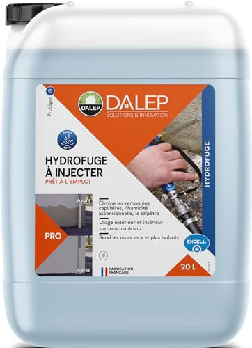Hydrofuge à injecter - assèchement des murs DALEP - 20 Litres