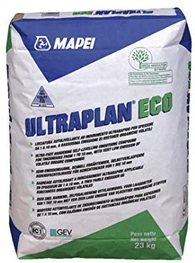 Lisciatura autolivellante 23kg Ultraplan Eco Mapei