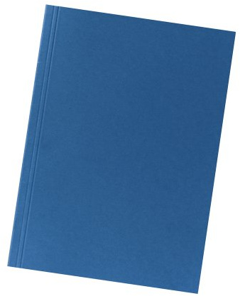 Aktendeckel A4 blau, Manilakarton 250 g/qm