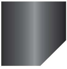 Bodenplatte Stahl schwarz für Kaminofen/Holzofen