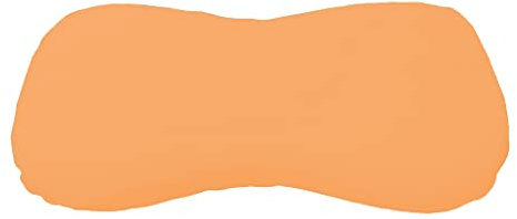 Dukal | Bezug für Schlaraffia Premium Geltex Kissen | 35 x 70 cm | aus hochwertigem DOPPEL-Jersey | 100% Baumwolle | Farbe: apricot