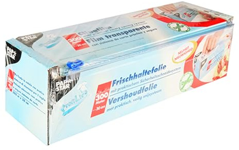 PAPSTAR 10518 PVC-Frischhaltefolie in Box transparent