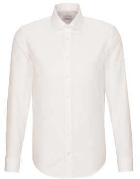 Seidensticker Herren Mens Shaped Gala Clothing, Ecru(021006), 44 EU