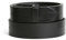 VaModa Vollrindleder 4cm Wechselgürtel Jeansgürtel Belt 40 mm | Ledergürtel für Damen Herren 4,0 cm | Modell 'Klassik' | ohne Schließe | Farbe schwarz, Länge=95cm, Schraubsystem