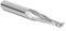 Yonico 35212-SC - Low Helix Upcut Spiral End Mill CNC Router Bit, Diameter: 3/16, Cutting Height: 3/4, Flutes: 2-1/4 Shank