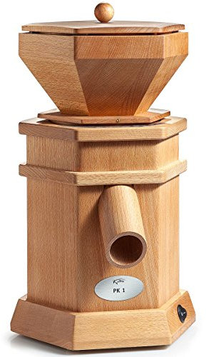 KoMo PK 1 Getreidemühle (360 Watt, Holz), 27,5x21x23, natur