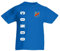 DR Kongo Congo Zaire WM-2022 Kinder T-Shirt Wunschname Nummer Royalblau 140