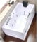 Bagno Italia Vasca idromassaggio 153x82 cm 7 idrogetti rubinetteria inclusa 1 posto I