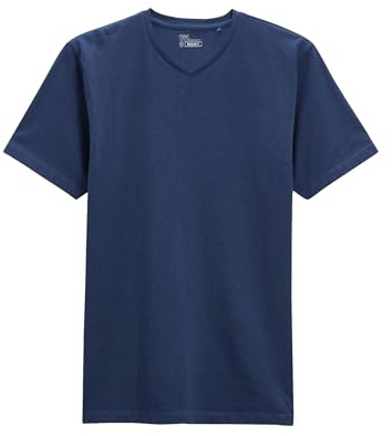 NEXT Herren Reguläre Passform T-Shirt mit V-Ausschnitt im Regular Fit