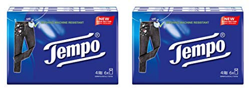 Tempo Taschentücher Cotton Touch 6 x 10, 6er Pack (36 Päckchen)