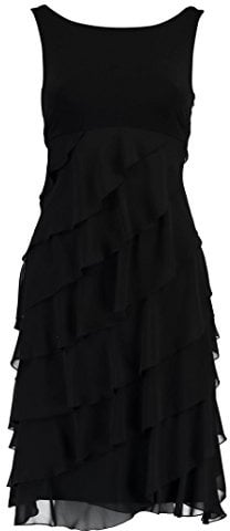 Swing Damen Kleid mit Rüschen