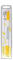 Colour Splash Edible Food Colouring Pen, Dual Tip Icing Pens, Food-Safe Paint Markers for Writing Messages & Drawing on Cakes & Cupcakes, Colourful & Easy to Use - Yellow 2ml, 75145