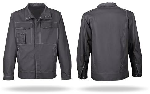 KÜBLER Workwear | ORGANIQ Arbeitsjacke | anthrazit | Größe 29