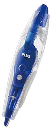 PLUS Japan, Korrekturroller PS in Blau, 1er Pack (1 x 1 Korrekturroller)