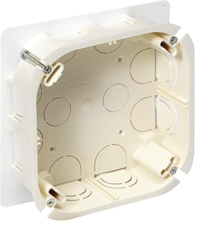 boite cloison sèche - schneider multifix - dérivation - 120 x 120 x 40 mm