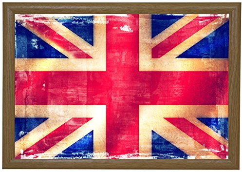 Marko Homewares Union Jack Bean Bag Lap Tray Student Tv Dinner Food Breakfast Bed Unique