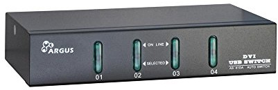 InteR-Tech Argus KvM-AS-41da - KvM-/audiO-Switch - 4 X Kvm/audio - Desktop (88887201)