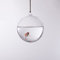 Vase de Verre Boule à Suspendre Bouteille Décoration pour Maison 10cm Transparent