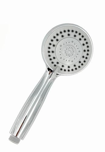 Handbrause Vento, Ø 100 mm, Antikalknoppen, 4 Funktionen plus Wasserstopp