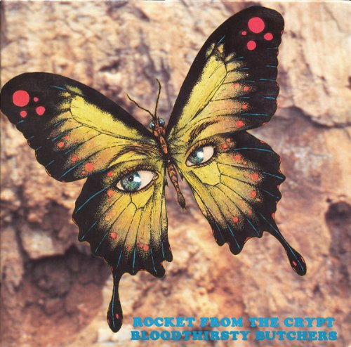 ROCKET FROM THE CRYPT / BLOODTHIRSTY BUTCHERS. RARE VINYL 7 DOUBLEPACK (NOT CD)