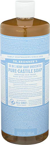 Baby Unscented Liquid Castile Soap