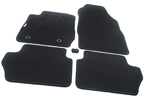 TN Profimatten Autoteppiche passend für Ford Fiesta Baujahr 2008-2011