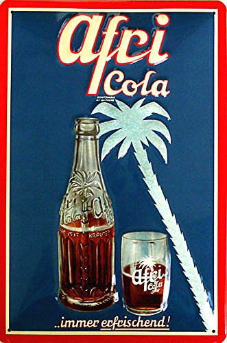 Afri Cola - immer erfrischend Blechschild, 20 x 30 cm