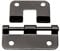 2 x black lift off hinges with fixing screws