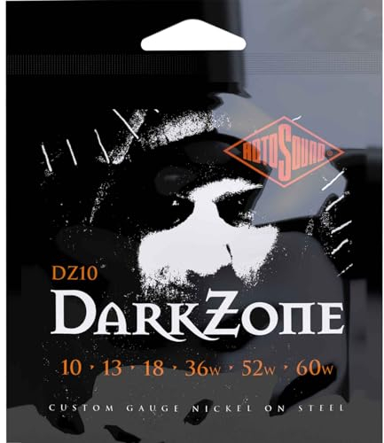 Rotosound R Roto E-Gitarre vernickelt Satz Darkzone Custom 10-56 DZ10