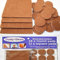 Furniture Pads Floor Protectors - 12 Square 24 Round Pack Felt Pads for Chair Legs Premium Furniture Felt Pads for Furniture Feet Floor Protector Pads Self Adhesive