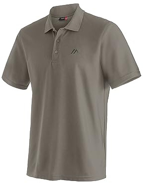 Maier Sports Ulrich, Herren Poloshirt, Leichtes Piqué-Funktionsshirt | Für Wandern und Freizeit, Dryprotec Technologie für schnelles Trocknen, Atmungsaktiv, Perfekt für den Sommer