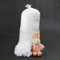 Glorex Flauschige Weisse Bastelwatte Stopfwatte aus Polyester 1.000gr