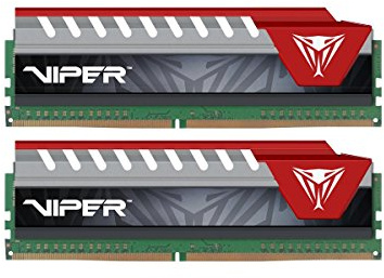 Patriot Extreme Performance PC4–24000 Viper Elite Series Set, Rot,16 DDR4 2400 MT/S rot 16 GB