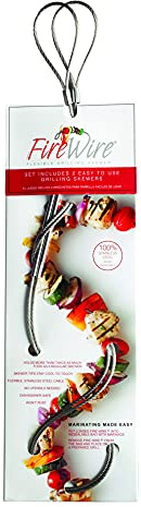 FireWire flexbiler Grillspieß Edelstahl 2er Set
