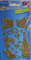 Sticker 76x120mm Glitter 1Bg