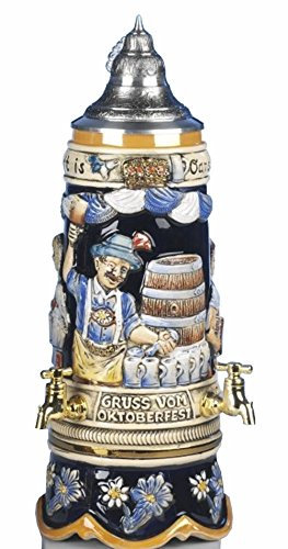 KING Chope de bière allemande pompe à bière palisir 1 litre