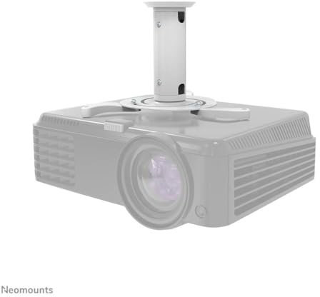 Newstar BEAMER-C80WHITE Universal Projector Ceiling Mount, Height Adjustable (8-15cm) - White
