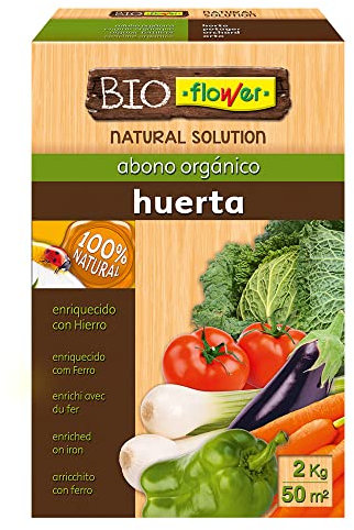 Flower 70557 70557-Abono orgánico huerta, 2 kg, No aplica, 20.4x7.5x31 cm