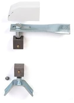 Pivot de portail pour Tube de 35x35 mm - carré Acier 30 x 30 mm- Avec ou Sans Verrou à Baïonnette Tout Inox 316.