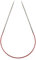 ChiaoGoo Knit RED circular needle 23cm 2.50mm - 1pc