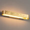 KosiLight - LED Gold Oval Aluminium Wandleuchte 43 cm - Dro - Gold/Messing - 600 lm - Aluminium - IP20 - A