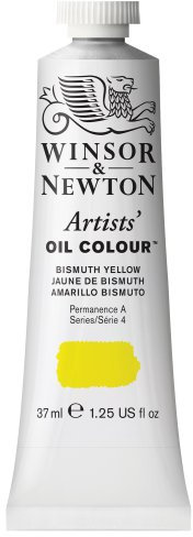 Winsor & Newton Artists - Pintura al Óleo, 37 ML, Amarillo (Amarillo de Bismuto)