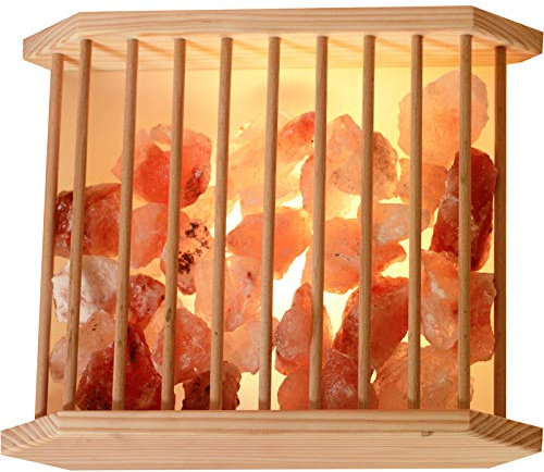 Karibu Sauna Salzkristalleuchte