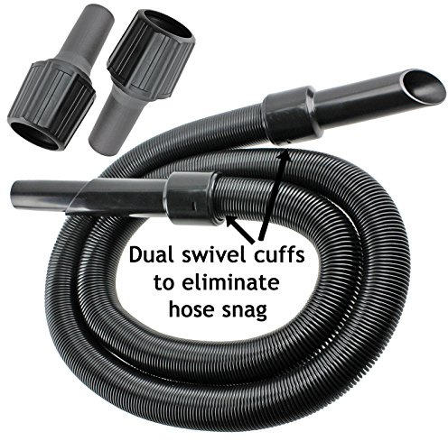 SPARES2GO 6m Extension Pipe Hose Kit for Numatic Henry Hetty Vacuum Cleaner (6 Metre Hose + 3 x Adaptors)